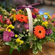 Autumnal Basket Arrangement
