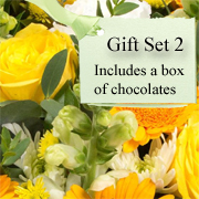Gift Set 2 - Florist Choice Basket Arrangement
