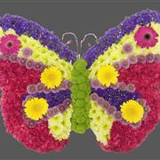 Butterfly flower tribute