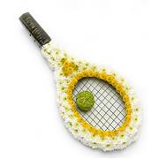 Tennis Racket funeral tribute