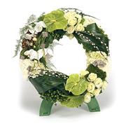 Rose and Orchid Wreath