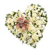 White Heart with Bear