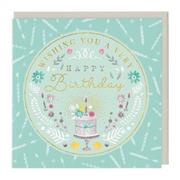 Wishing You A Very Happy Birthday Card