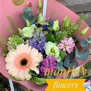 Monthly flower subscription