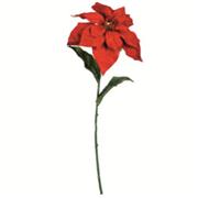 SINGLE POINSETTIA RED