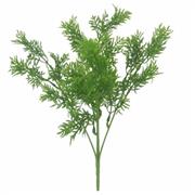 35cm PLASTIC CONIFER BUSH GREEN