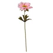 37cm SINGLE ANEMONE LIGHT PINK