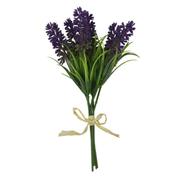 18cm LAVENDER BUNDLE 6 STEMS PURPLE