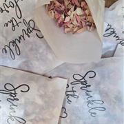 Biodegradable confetti bags