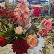 Bright bouquet for big vase