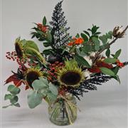 Halloween vase bouquet 